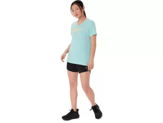 ASICS STRIPES CUELLO EN V PARA MUJER