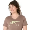 ASICS STRIPES CUELLO EN V PARA MUJER