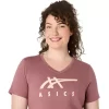 ASICS STRIPES CUELLO EN V PARA MUJER