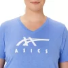 ASICS STRIPES CUELLO EN V PARA MUJER