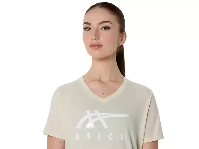 ASICS STRIPES CUELLO EN V PARA MUJER