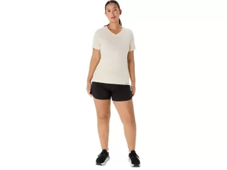 CAMISETA ASICS NATURE DE MANGA CORTA CON CUELLO EN V PARA MUJER