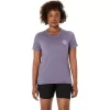 CAMISETA ASICS NATURE DE MANGA CORTA CON CUELLO EN V PARA MUJER