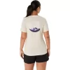 CAMISETA ASICS NATURE DE MANGA CORTA CON CUELLO EN V PARA MUJER