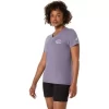 CAMISETA ASICS NATURE DE MANGA CORTA CON CUELLO EN V PARA MUJER
