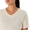 CAMISETA ASICS NATURE DE MANGA CORTA CON CUELLO EN V PARA MUJER