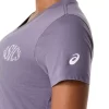 CAMISETA ASICS NATURE DE MANGA CORTA CON CUELLO EN V PARA MUJER