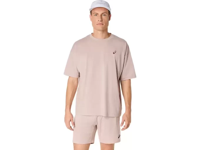 CAMISETA ASICS SPIRAL RELAX CON BORDADO