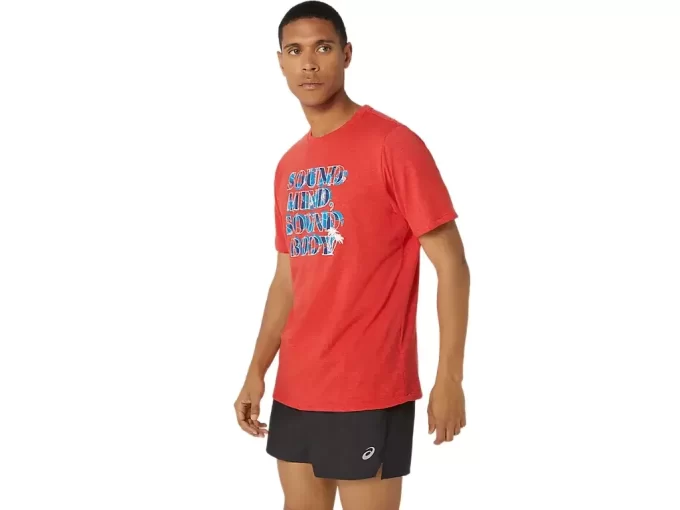 CAMISETA CON ESLOGAN HIBISCUS DE ASICS