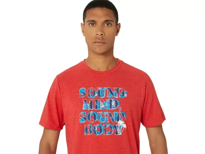 CAMISETA CON ESLOGAN HIBISCUS DE ASICS