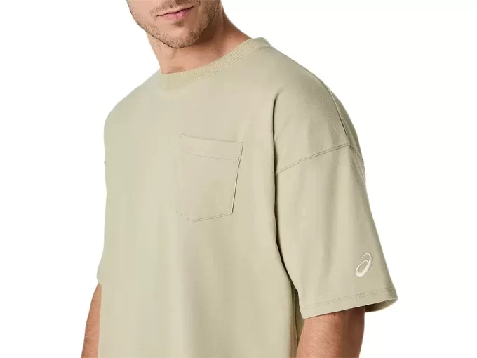 CAMISETA DE BOLSILLO RELAJADA DE PESO PESADO