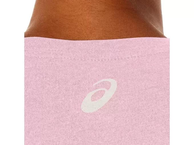 CAMISETA DE MANGA CORTA A RAYAS ASICS