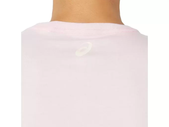 CAMISETA DE MANGA CORTA A RAYAS ASICS