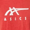 CAMISETA DE MANGA CORTA A RAYAS ASICS
