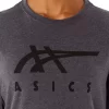 CAMISETA DE MANGA CORTA A RAYAS ASICS