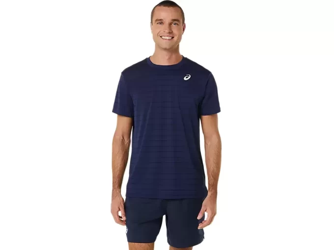 CAMISETA DE MANGA CORTA A RAYAS PARA HOMBRE