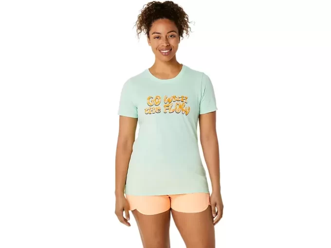 CAMISETA DE MANGA CORTA ASICS BALANCED PARA MUJER