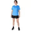 CAMISETA DE MANGA CORTA ASICS PLATA