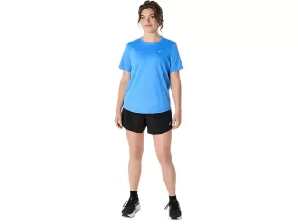 CAMISETA DE MANGA CORTA ASICS PLATA