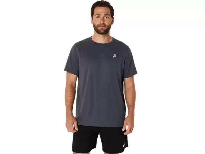 CAMISETA DE MANGA CORTA ASICS PLATA