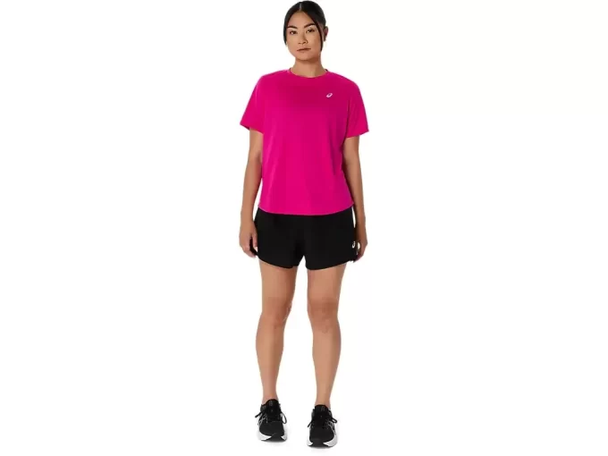 CAMISETA DE MANGA CORTA ASICS PLATA