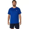 CAMISETA DE MANGA CORTA ASICS PLATA