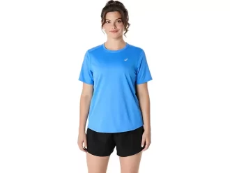 CAMISETA DE MANGA CORTA ASICS PLATA