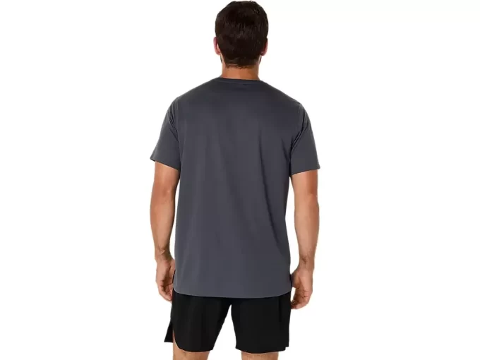 CAMISETA DE MANGA CORTA ASICS PLATA