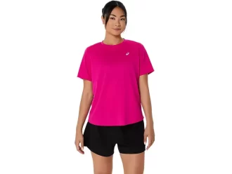 CAMISETA DE MANGA CORTA ASICS PLATA