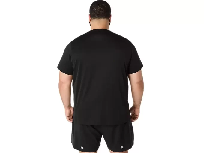 CAMISETA DE MANGA CORTA ASICS PLATA