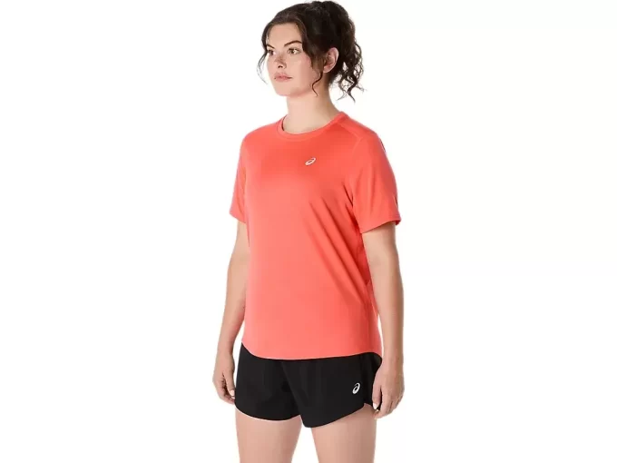 CAMISETA DE MANGA CORTA ASICS PLATA