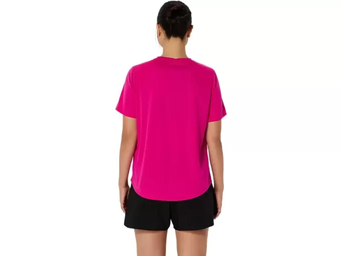 CAMISETA DE MANGA CORTA ASICS PLATA