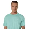 CAMISETA DE MANGA CORTA ASICS PLATA