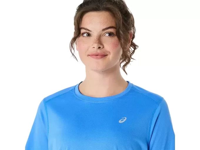 CAMISETA DE MANGA CORTA ASICS PLATA
