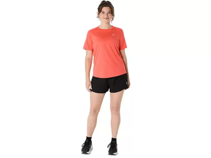 CAMISETA DE MANGA CORTA ASICS PLATA