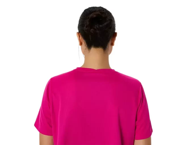 CAMISETA DE MANGA CORTA ASICS PLATA