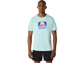 CAMISETA DE MANGA CORTA ASICS RETRO SUNSET