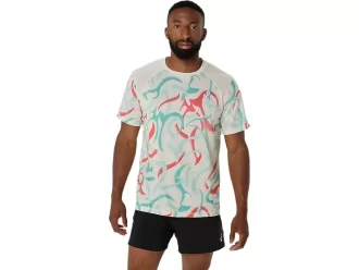 CAMISETA DE MANGA CORTA CON ESTAMPADO COMPLETO DE CARRETERA