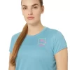 CAMISETA DE MANGA CORTA CON LOGO FUJITRAIL PARA MUJER