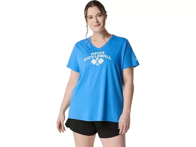 CAMISETA DE MANGA CORTA DE PICKLEBALL ASICS PARA MUJER