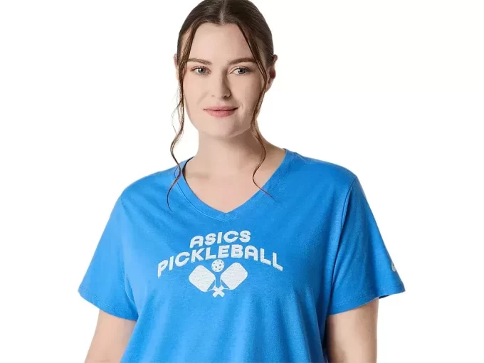 CAMISETA DE MANGA CORTA DE PICKLEBALL ASICS PARA MUJER