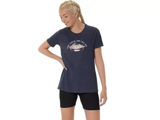 CAMISETA DE MANGA CORTA RETRO ASICS GSG 77