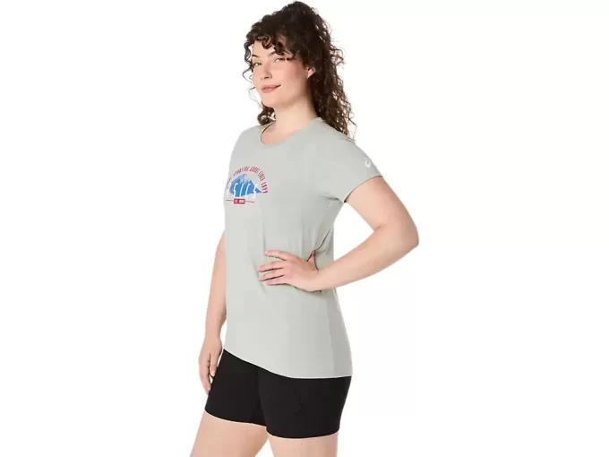 CAMISETA DE MANGA CORTA RETRO ASICS GSG 77