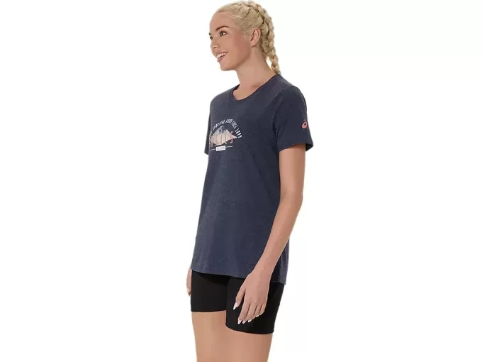 CAMISETA DE MANGA CORTA RETRO ASICS GSG 77