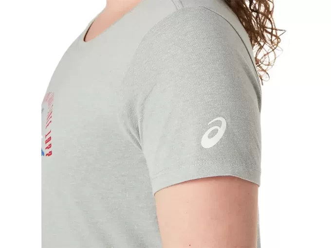 CAMISETA DE MANGA CORTA RETRO ASICS GSG 77