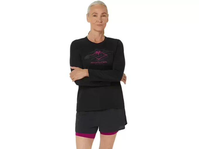 CAMISETA DE MANGA LARGA CON LOGO DE FUJITRAIL