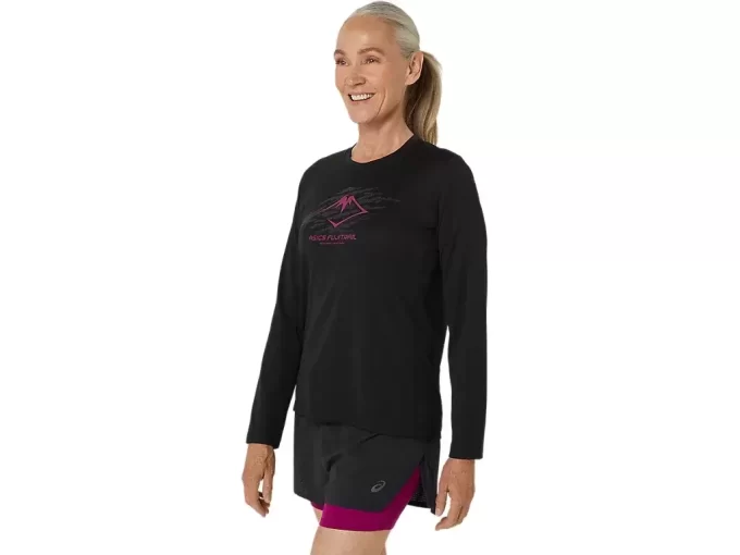 CAMISETA DE MANGA LARGA CON LOGO DE FUJITRAIL