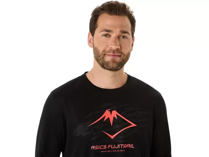 CAMISETA DE MANGA LARGA CON LOGO DE FUJITRAIL