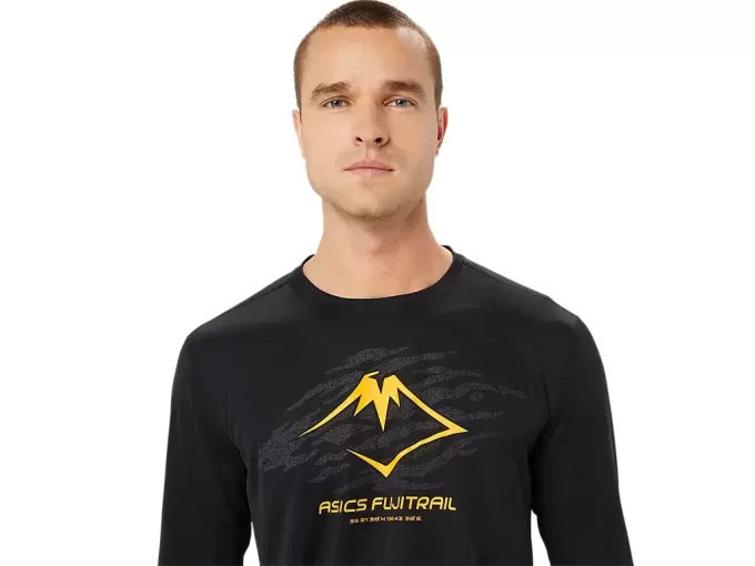 CAMISETA DE MANGA LARGA CON LOGO DE FUJITRAIL