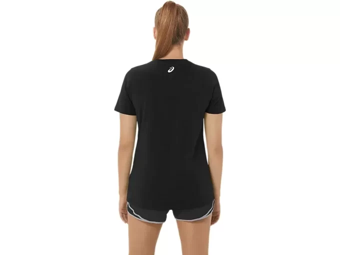 Camiseta de mujer con eslogan de girasol y cuello en pico